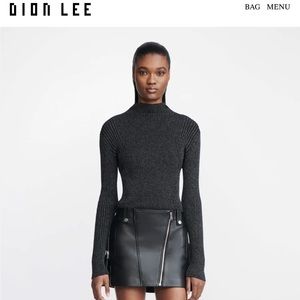 Dion Lee BIKER MINI SKIRT